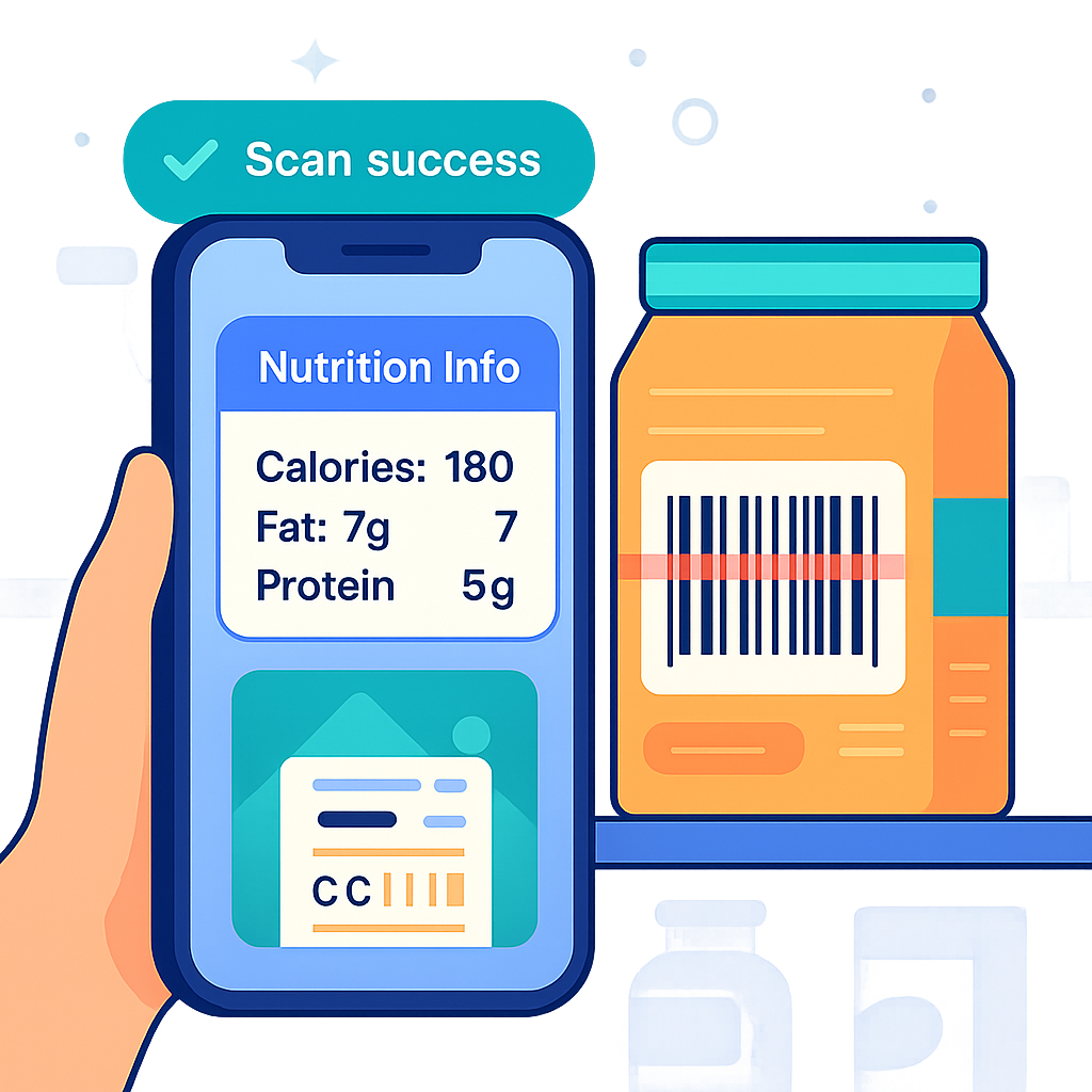 Barcode scanning process